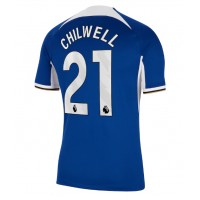Koszulka piłkarska Chelsea Ben Chilwell #21 Strój Domowy 2023-24 tanio Krótki Rękaw